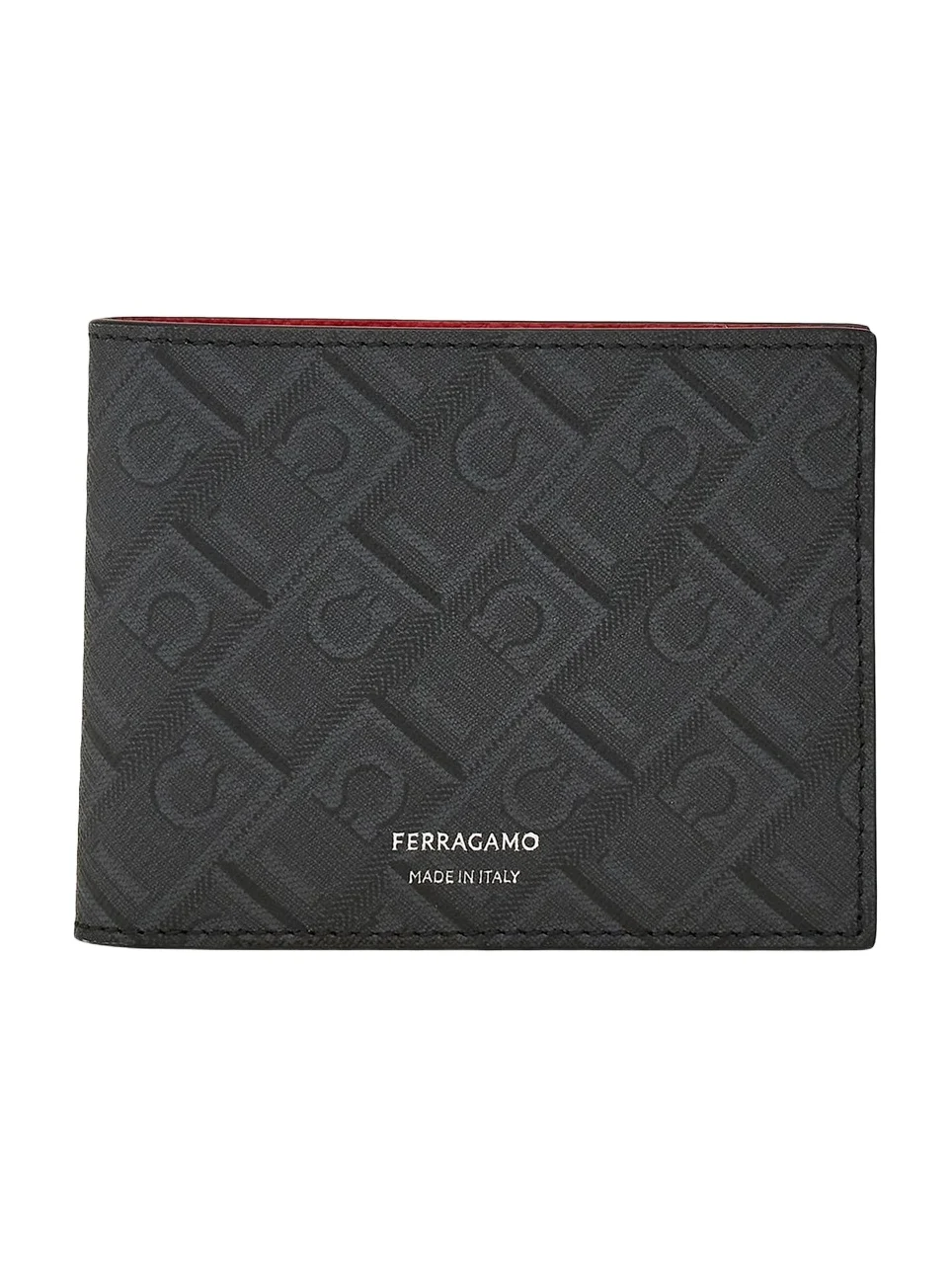 Men's Monogrammed Leather Wallet