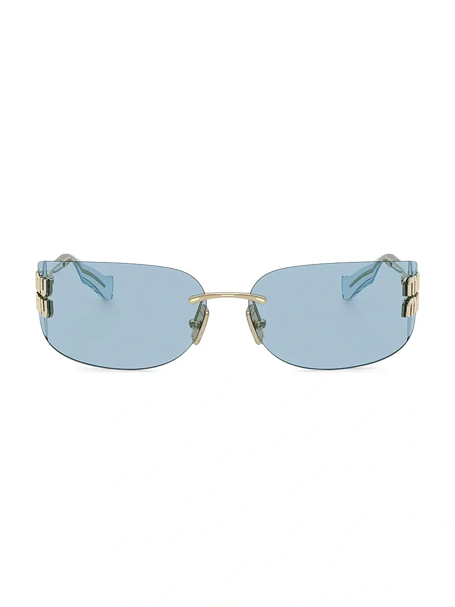 Miu Miu Women's 75MM Shield Sunglasses | Thumbnail 2 Miu Miu Women's 75MM Shield Sunglasses | Thumbnail 2