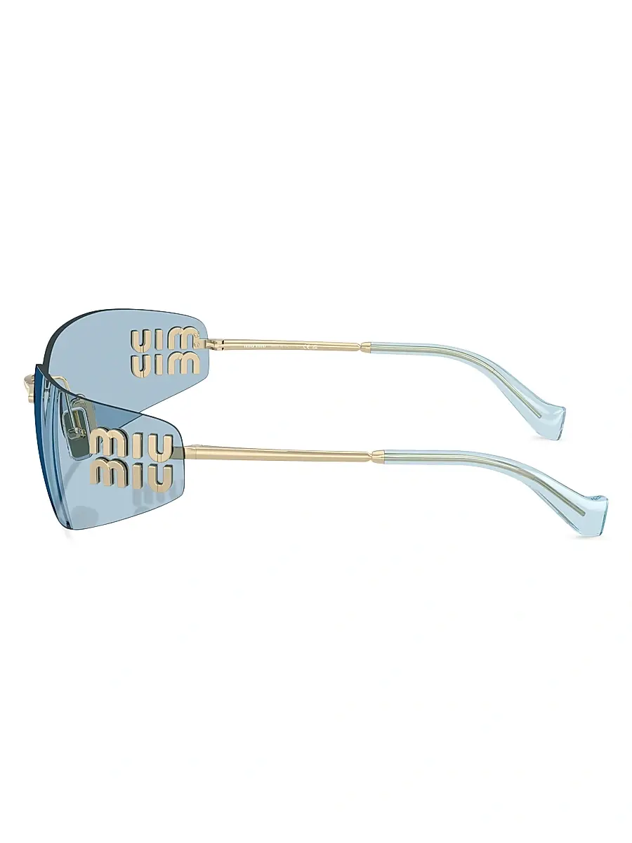 Miu Miu Women's 75MM Shield Sunglasses | Thumbnail 3 Miu Miu Women's 75MM Shield Sunglasses | Thumbnail 3