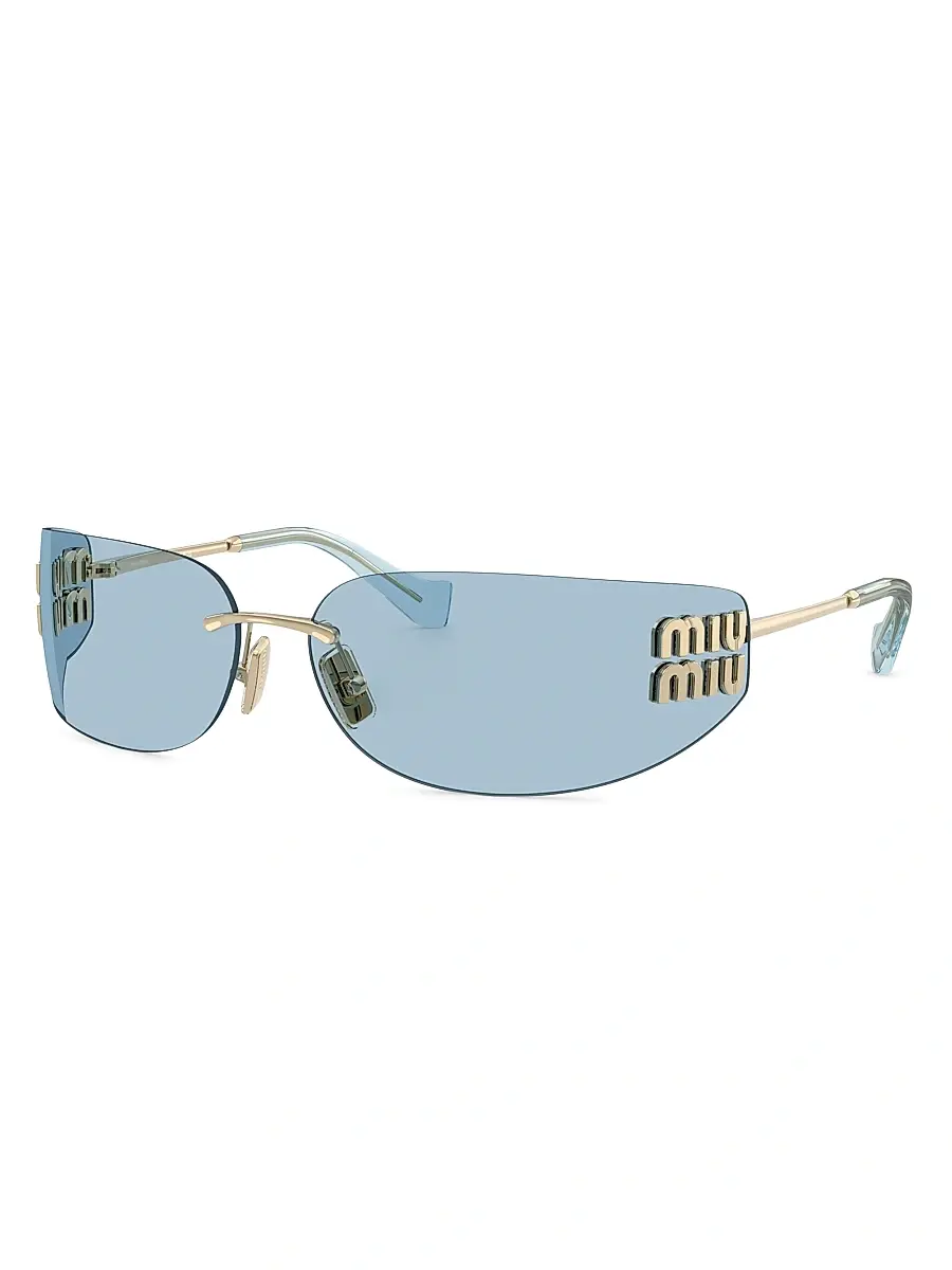 Women's 75MM Shield Sunglasses Women's 75MM Shield Sunglasses