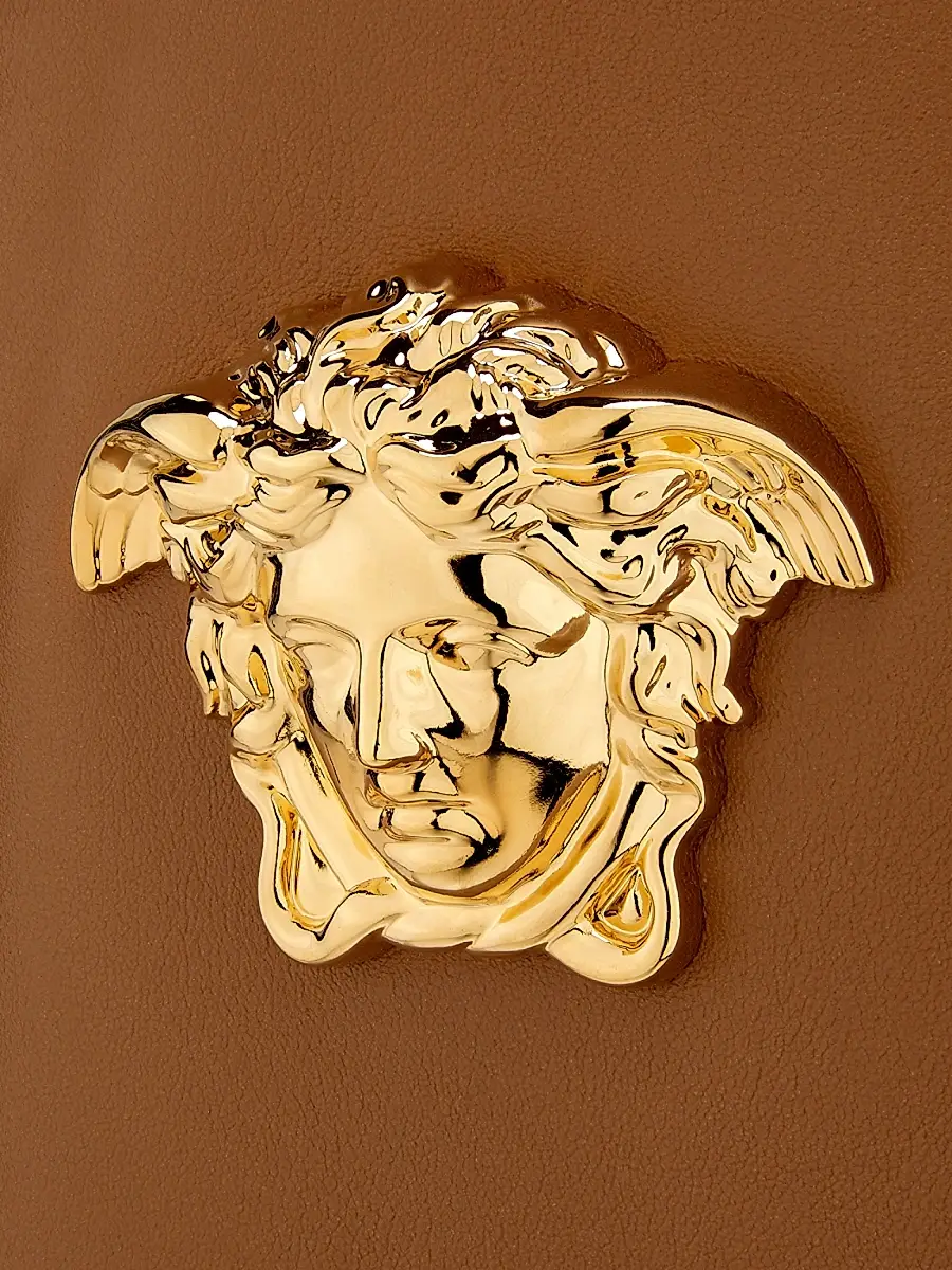 Versace Women's Medusa Leather Tote - Black Gold | Thumbnail 5 Versace Women's Medusa Leather Tote - Black Gold | Thumbnail 5