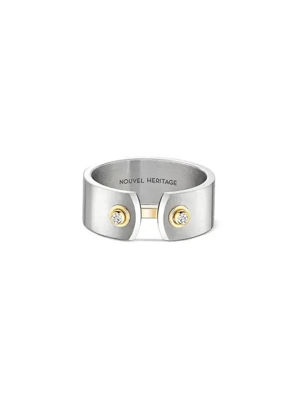 Paris From The Sky Mood Ring - Yellow Gold