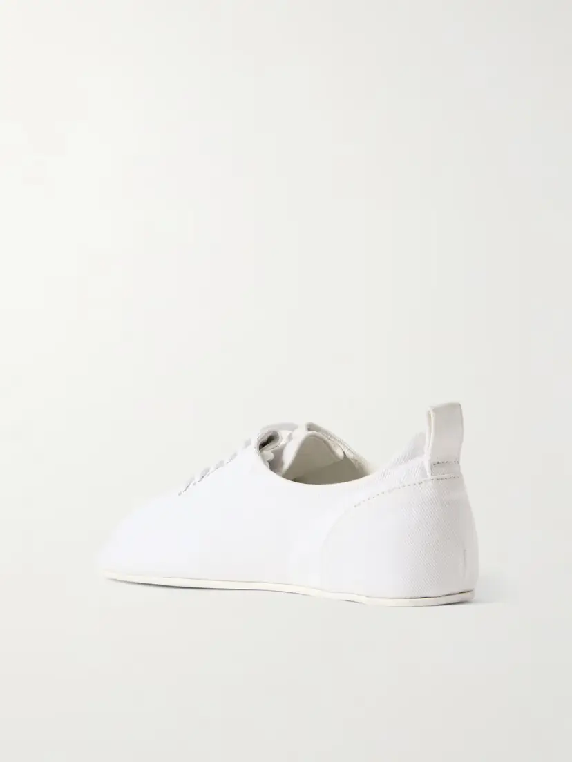 TOTEME Recycled Cotton-twill Sneakers | Thumbnail 3 TOTEME Recycled Cotton-twill Sneakers | Thumbnail 3