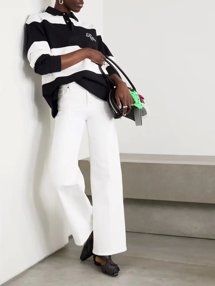 Frame Le Slim Palazzo High-rise Wide-leg Jeans | Thumbnail 2