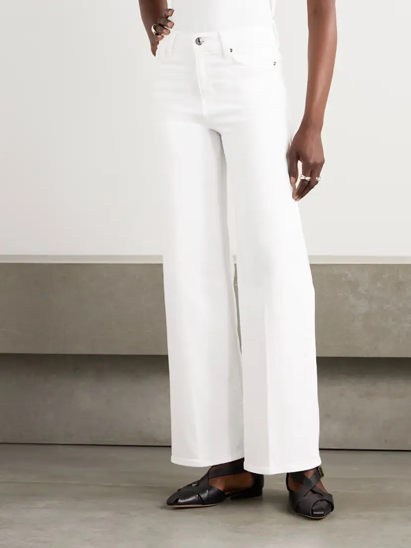 Frame Le Slim Palazzo High-rise Wide-leg Jeans | Thumbnail 3