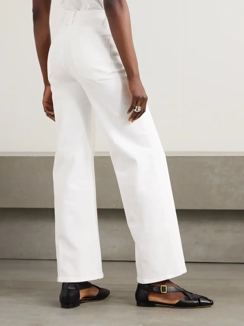 Frame Le Slim Palazzo High-rise Wide-leg Jeans | Thumbnail 4