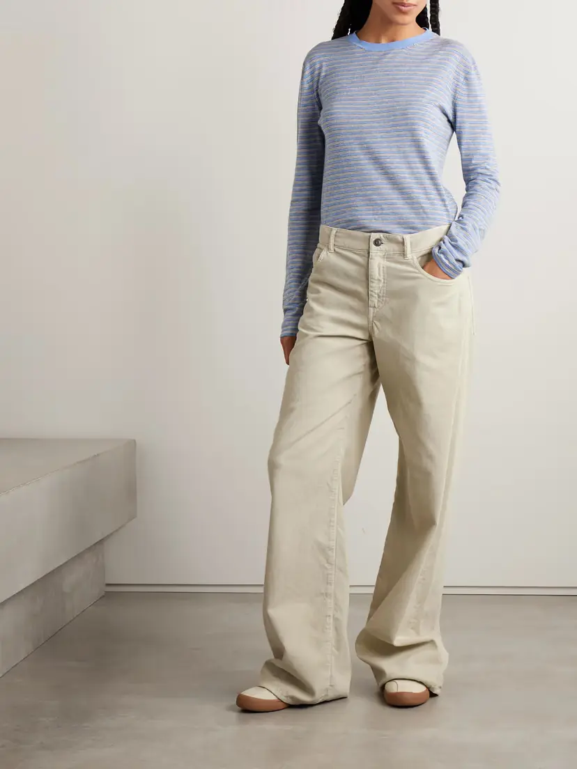 The Row Eglitta Cotton-corduroy Pants | Thumbnail 2 The Row Eglitta Cotton-corduroy Pants | Thumbnail 2