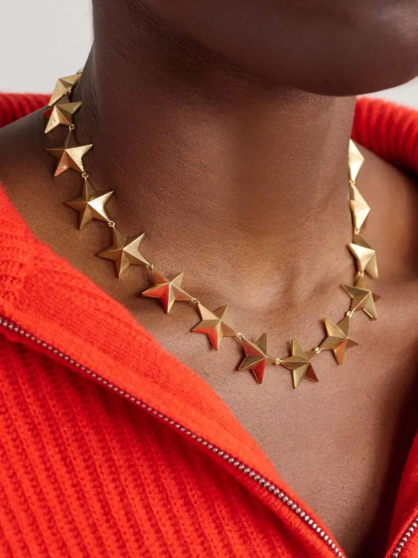 Marie Lichtenberg Star 18-karat Gold Necklace | Thumbnail 2