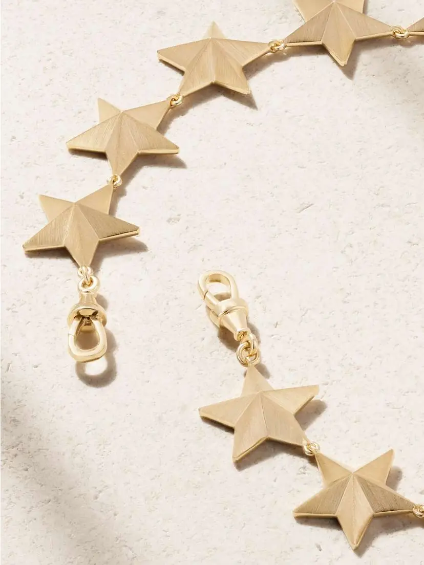 Marie Lichtenberg Star 18-karat Gold Necklace | Thumbnail 3