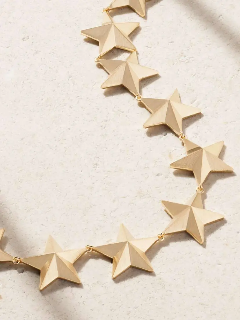 Marie Lichtenberg Star 18-karat Gold Necklace | Thumbnail 4