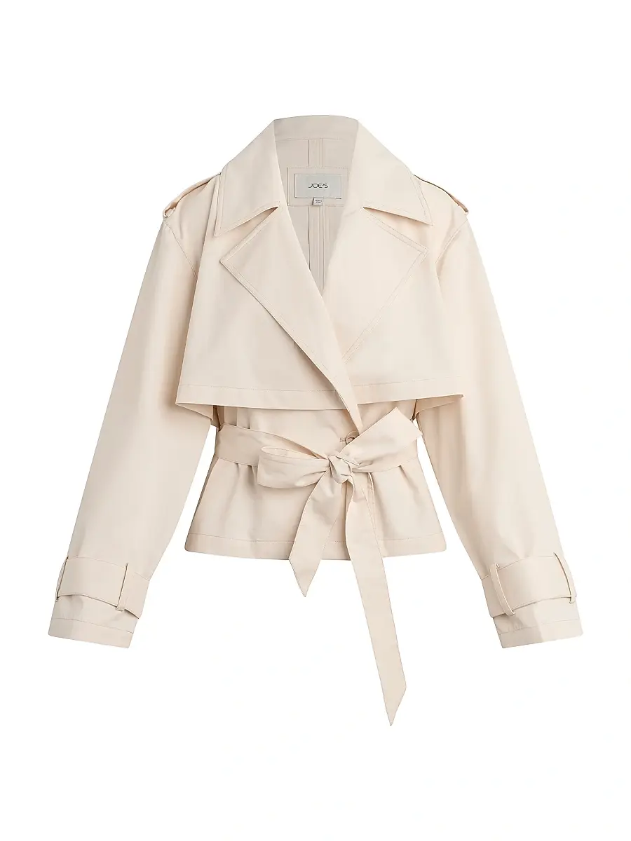 Joe's Jeans Women's The Liz Cropped Trench Coat