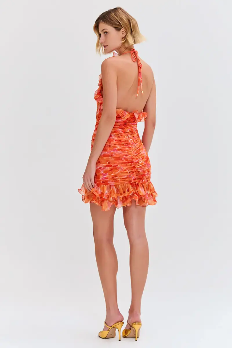 PatBo MYOSOTIS PLUNGE MINI DRESS | Thumbnail 4 PatBo MYOSOTIS PLUNGE MINI DRESS | Thumbnail 4