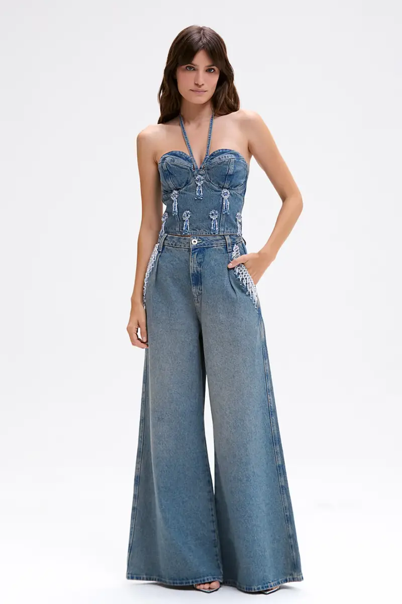 PatBo NOSTALGIC SKY DENIM PANT | Thumbnail 2