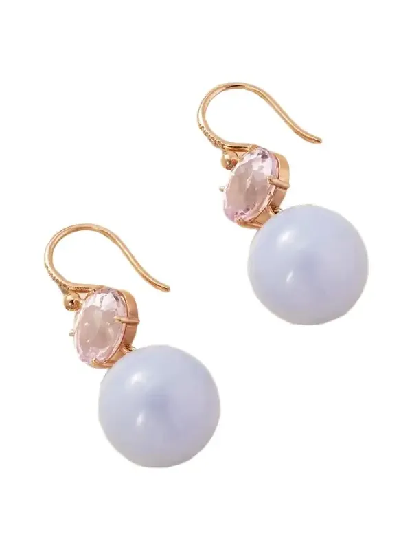 Gumball 18-karat Rose Gold Multi-stone Earrings Gumball 18-karat Rose Gold Multi-stone Earrings