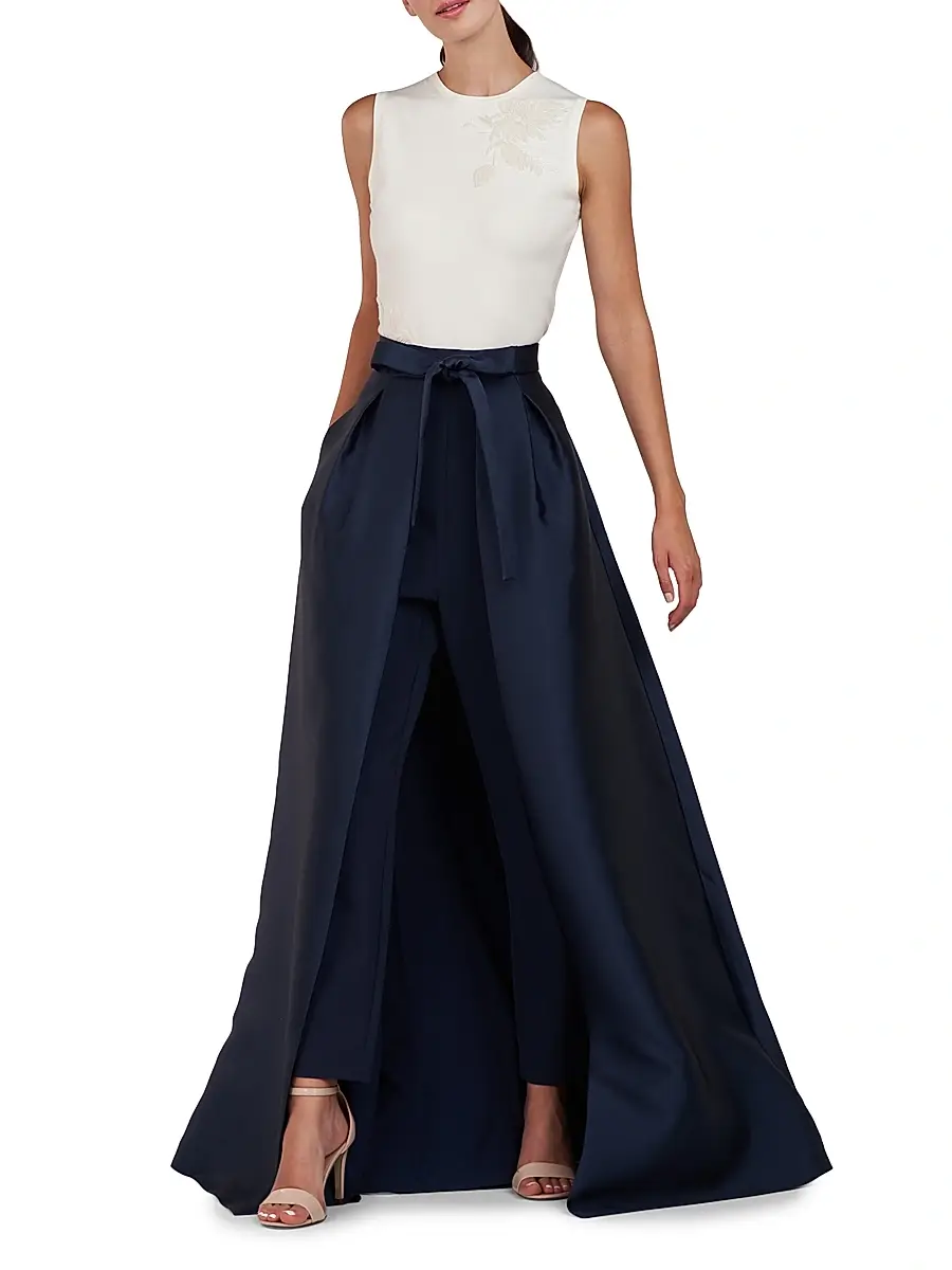 Kay Unger Women's Kathryn Embellished Knit Top | Thumbnail 2