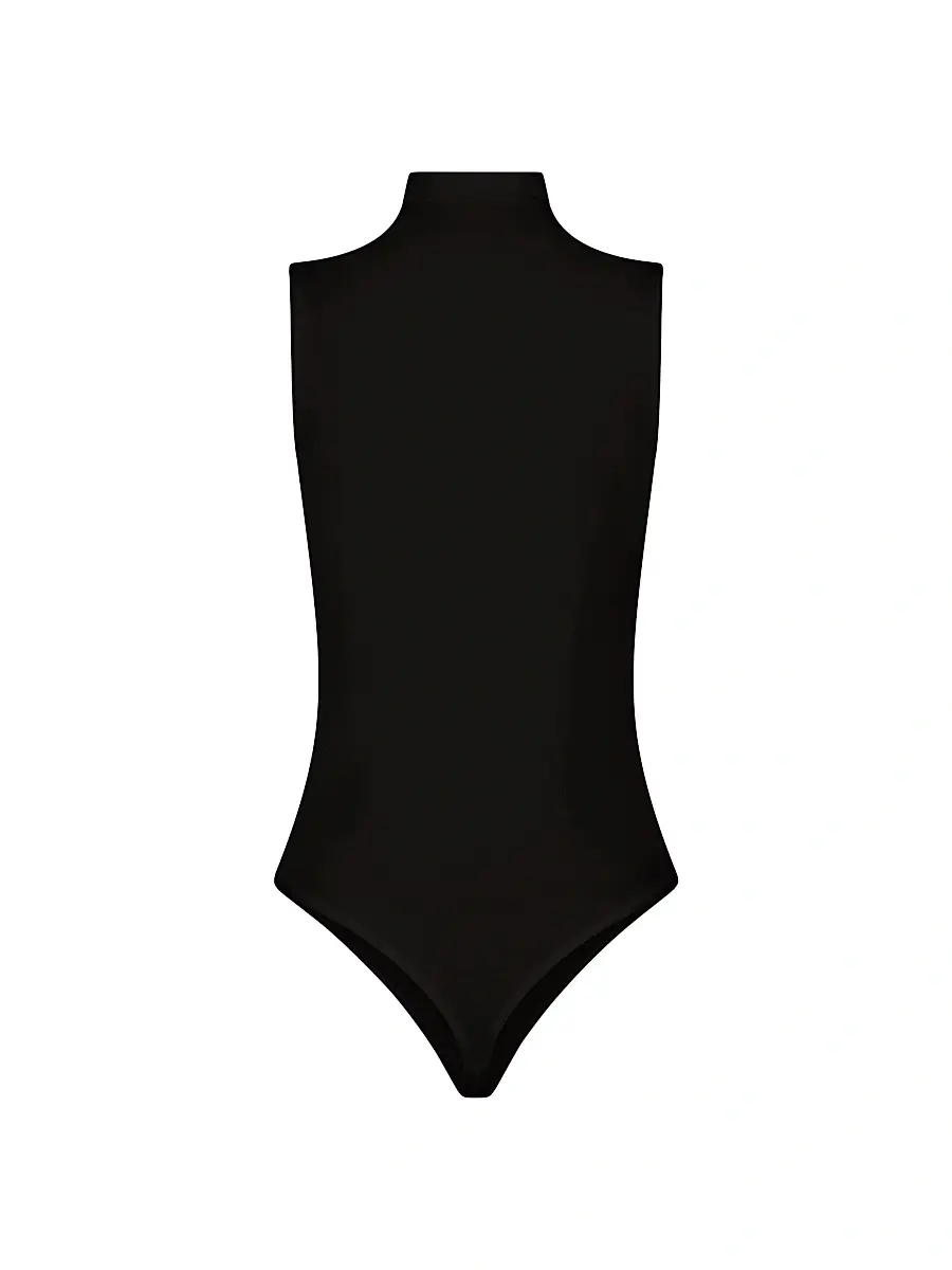 Wolford Women's Mock Turtleneck Sleeveless Bodysuit | Thumbnail 3 Wolford Women's Mock Turtleneck Sleeveless Bodysuit | Thumbnail 3