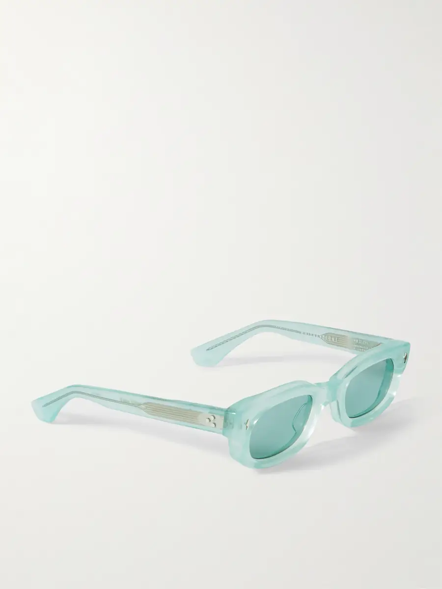 Jacques Marie Mage Whiskeyclone Rectangular-Frame Acetate Sunglasses - Men | Thumbnail 4