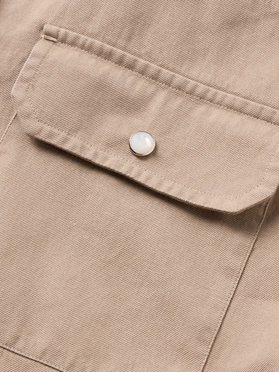 Zegna Slim-Fit Cotton and Linen-Blend Shirt - Men | Thumbnail 4 Zegna Slim-Fit Cotton and Linen-Blend Shirt - Men | Thumbnail 4