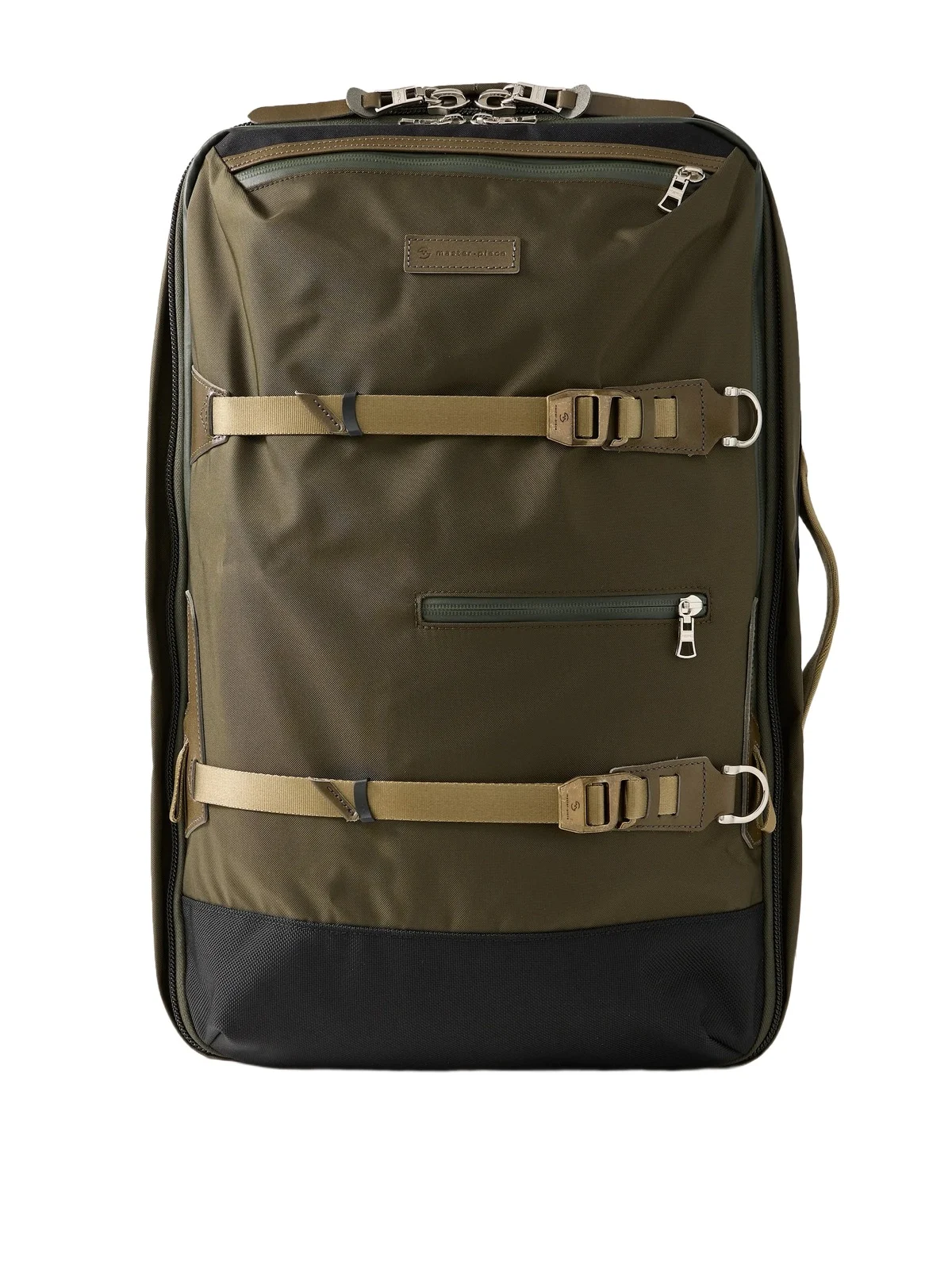 Potential 3Way Convertible Leather and Canvas-Trimmed CORDURA® MasterTeX Backpack - Men Potential 3Way Convertible Leather and Canvas-Trimmed CORDURA® MasterTeX Backpack - Men