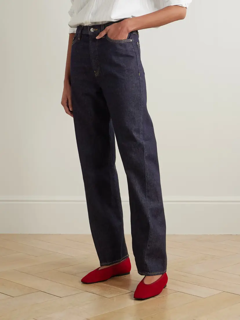 TOTEME Twisted Seam High-rise Straight-leg Jeans | Thumbnail 3 TOTEME Twisted Seam High-rise Straight-leg Jeans | Thumbnail 3