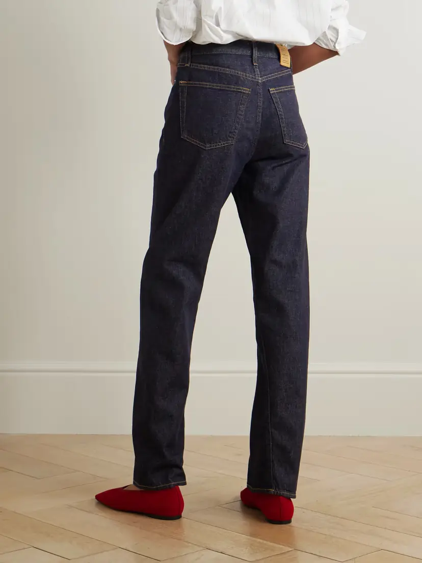 TOTEME Twisted Seam High-rise Straight-leg Jeans | Thumbnail 4 TOTEME Twisted Seam High-rise Straight-leg Jeans | Thumbnail 4