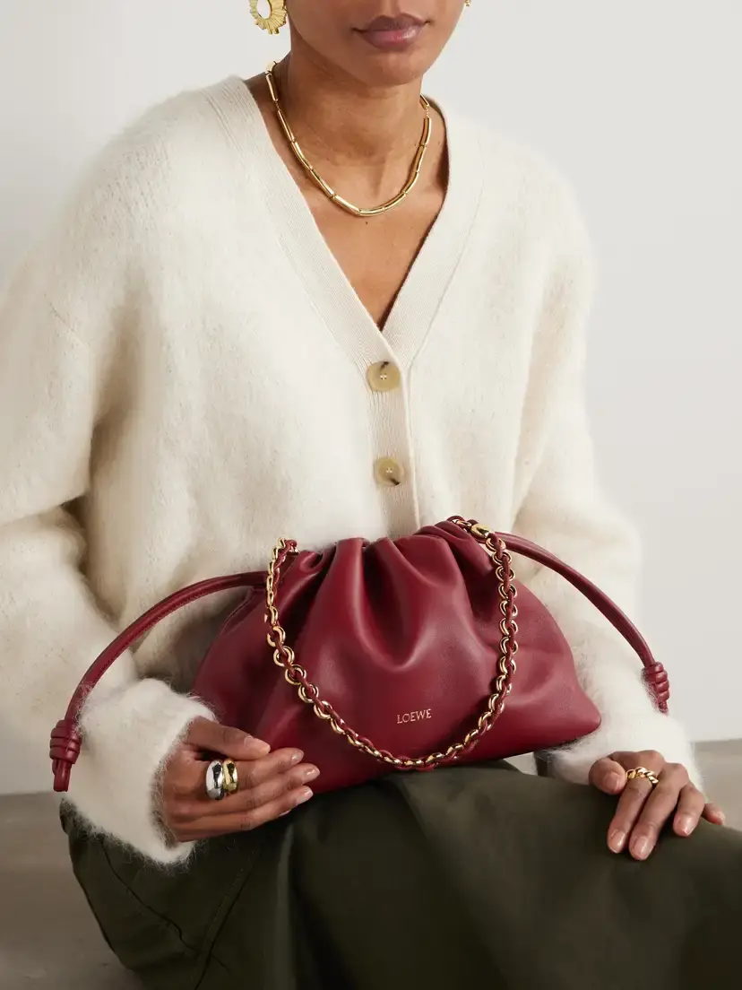Loewe Flamenco Leather Clutch | Thumbnail 2 Loewe Flamenco Leather Clutch | Thumbnail 2