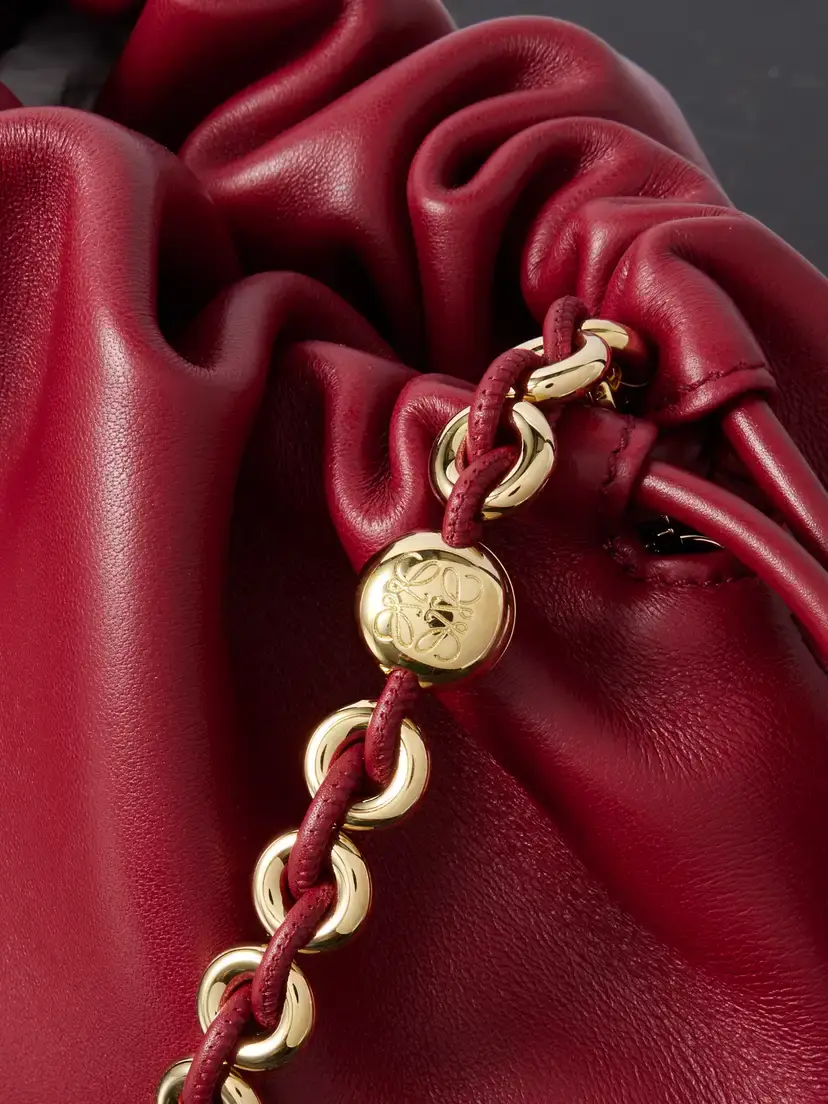 Loewe Flamenco Leather Clutch | Thumbnail 4 Loewe Flamenco Leather Clutch | Thumbnail 4