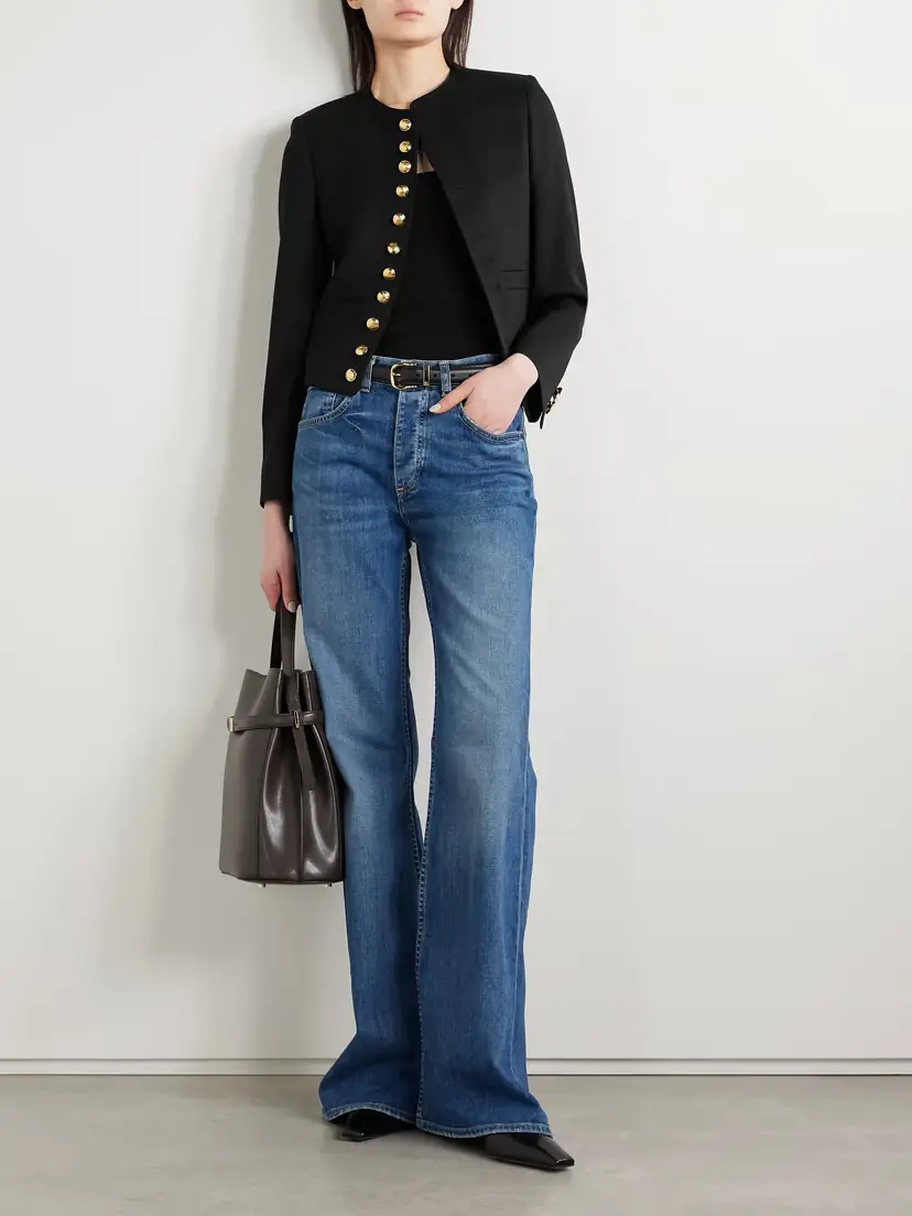 Nili Lotan Patti Wool-twill Jacket | Thumbnail 2 Nili Lotan Patti Wool-twill Jacket | Thumbnail 2