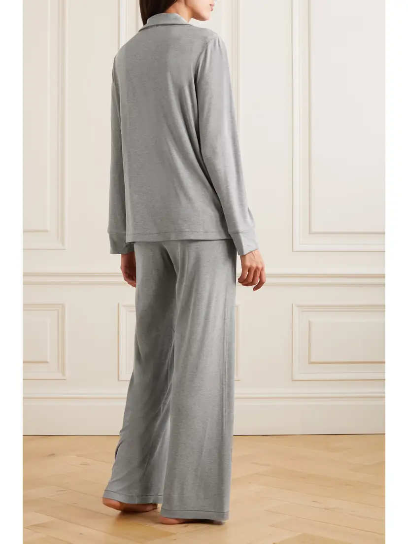 Skims Soft Lounge Sleep Set - Heather Grey | Thumbnail 3 Skims Soft Lounge Sleep Set - Heather Grey | Thumbnail 3
