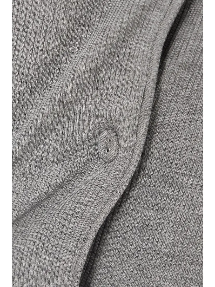 Skims Soft Lounge Sleep Set - Heather Grey | Thumbnail 4 Skims Soft Lounge Sleep Set - Heather Grey | Thumbnail 4