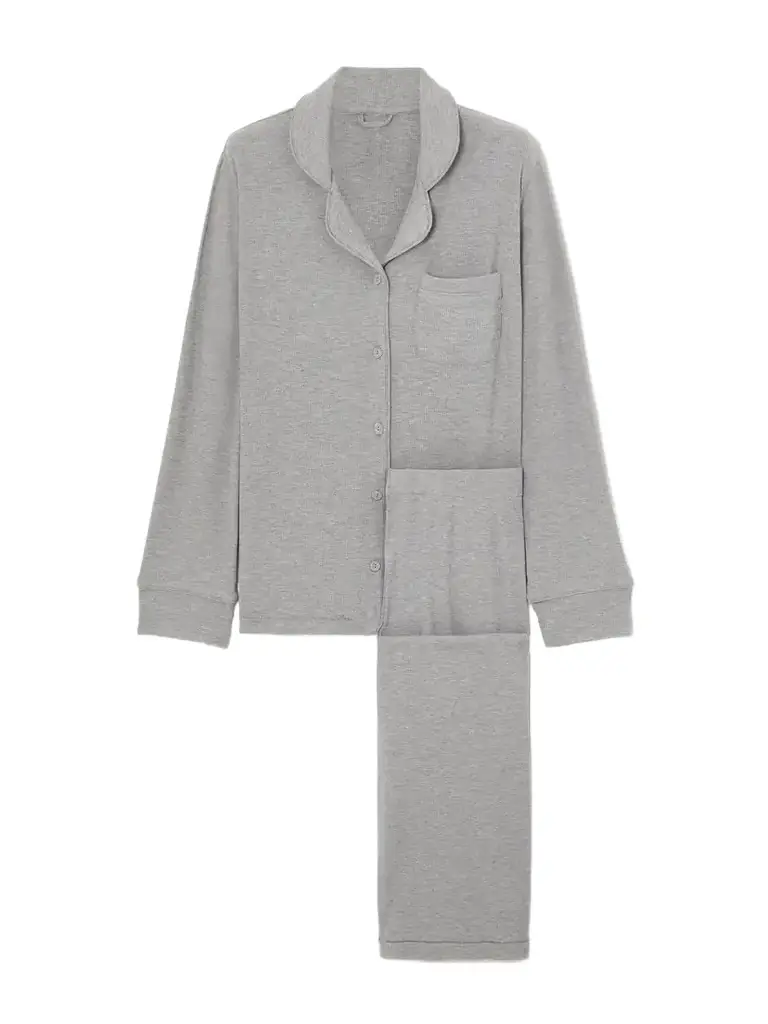 Soft Lounge Sleep Set - Heather Grey