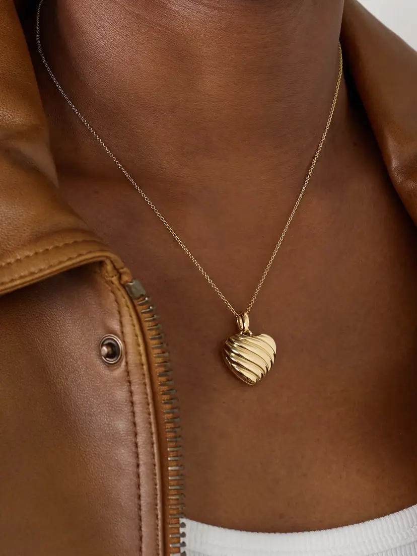 David Yurman Amulets Sculpted Cable 18-karat Gold Pendant | Thumbnail 2