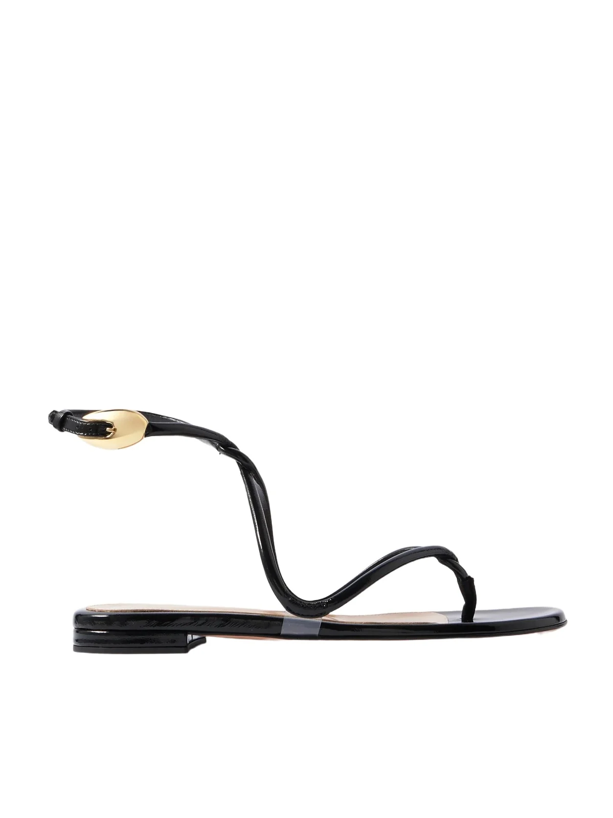 Gianvito Rossi Jungle Mamba Patent-leather Sandals