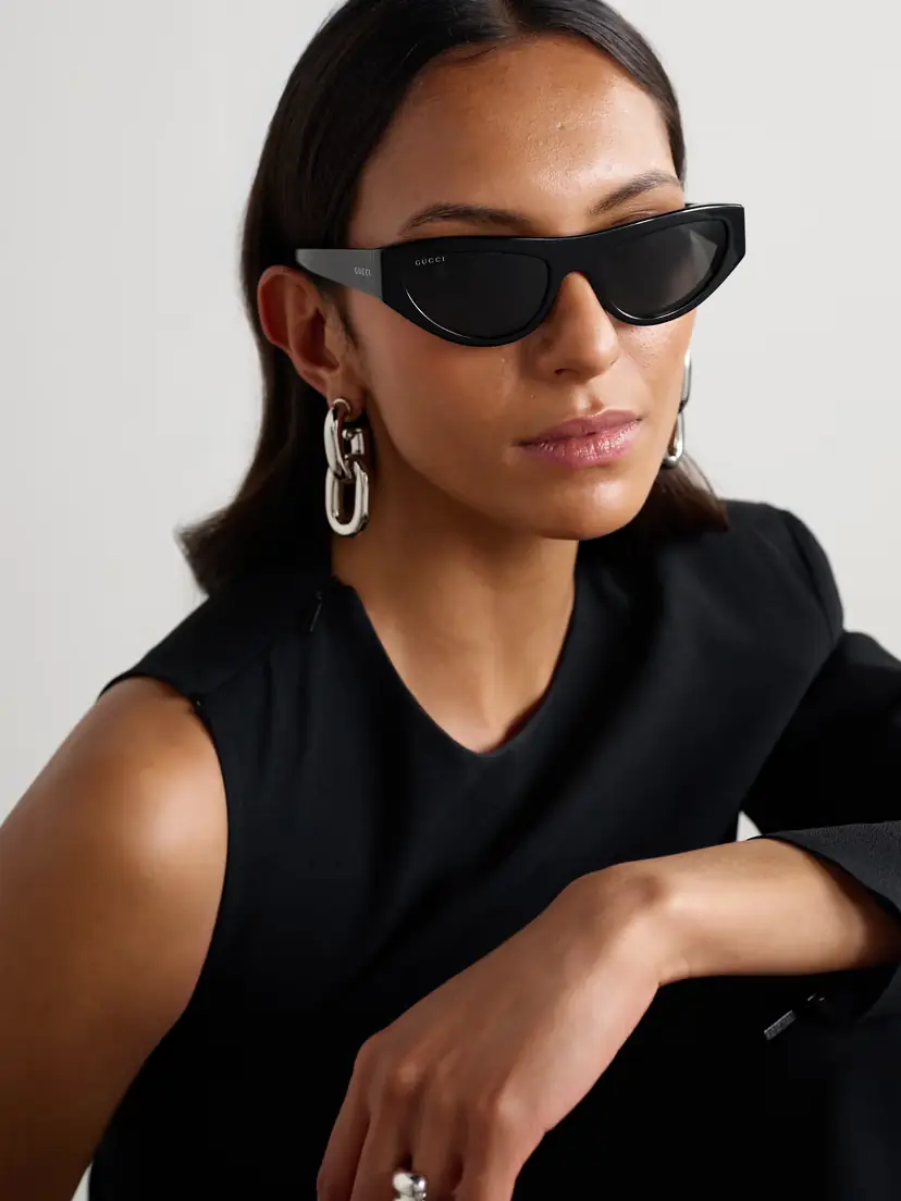 Gucci Eyewear Cat-eye Acetate Sunglasses | Thumbnail 2