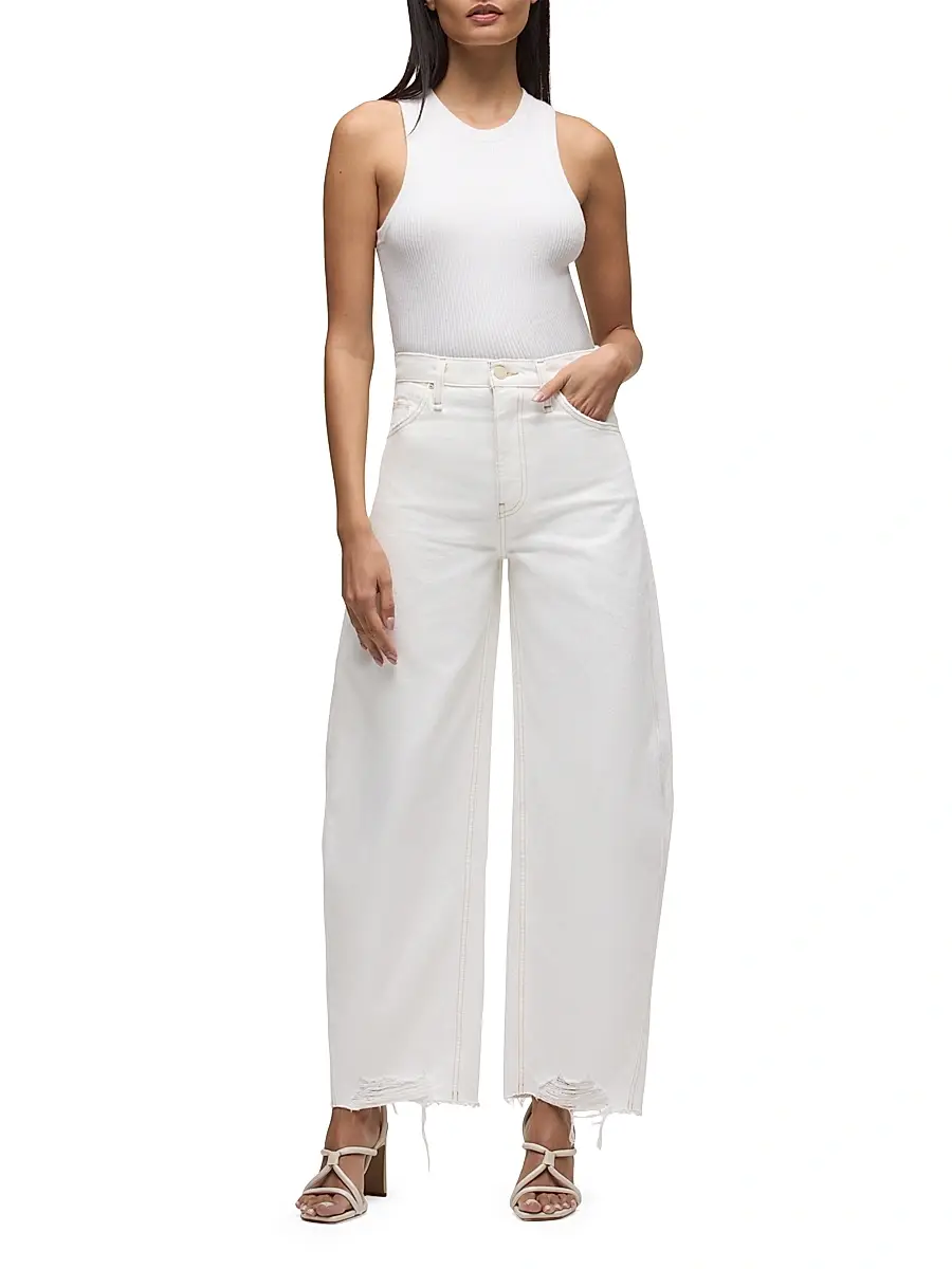 Hudson Jeans Women's Bailey Relaxed Barrel-Leg Jeans | Thumbnail 2 Hudson Jeans Women's Bailey Relaxed Barrel-Leg Jeans | Thumbnail 2