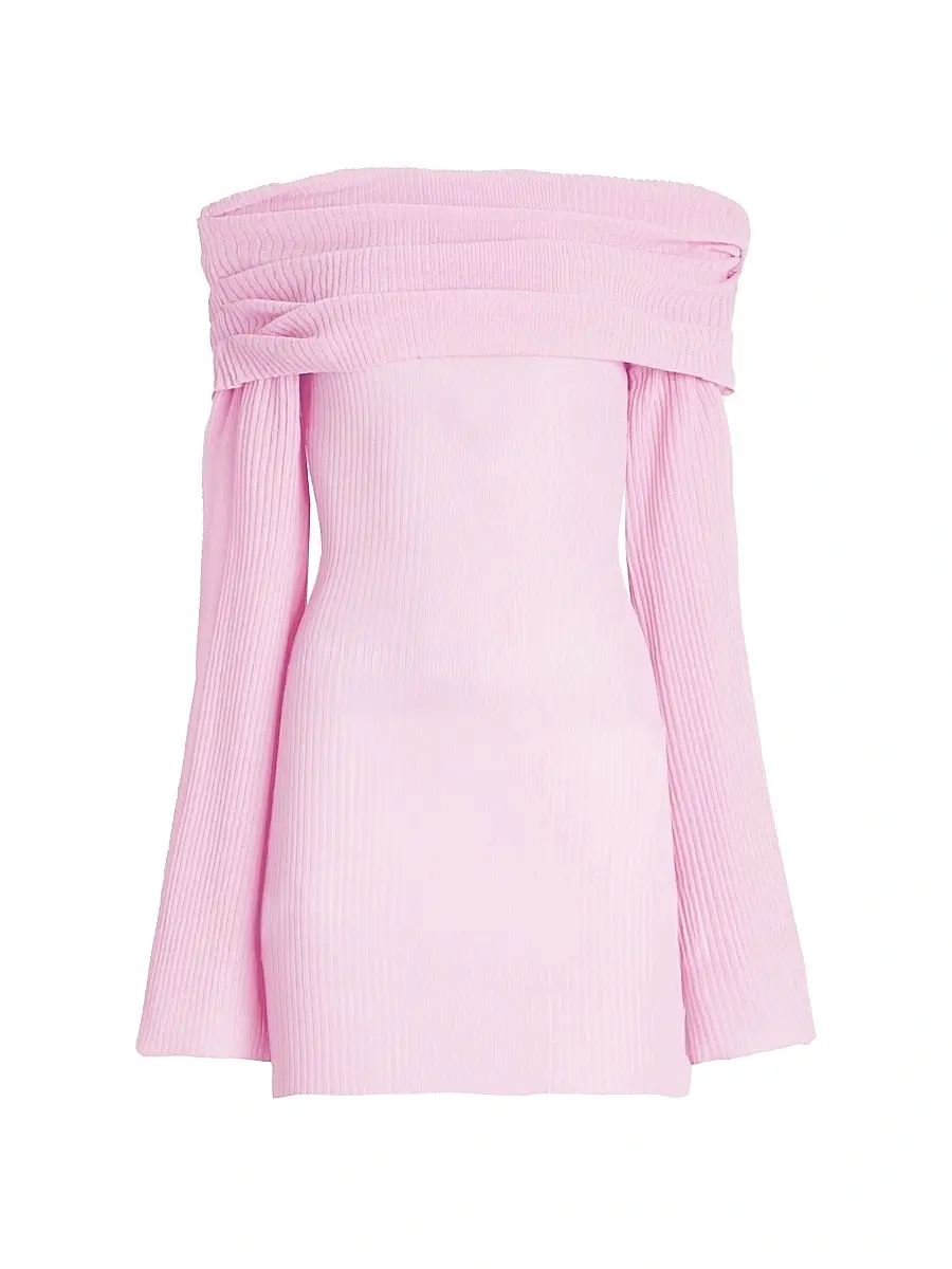 SEROYA Women's Galli Mini Dress - Ballet Pink | Image 1 SEROYA Women's Galli Mini Dress - Ballet Pink | Image 1