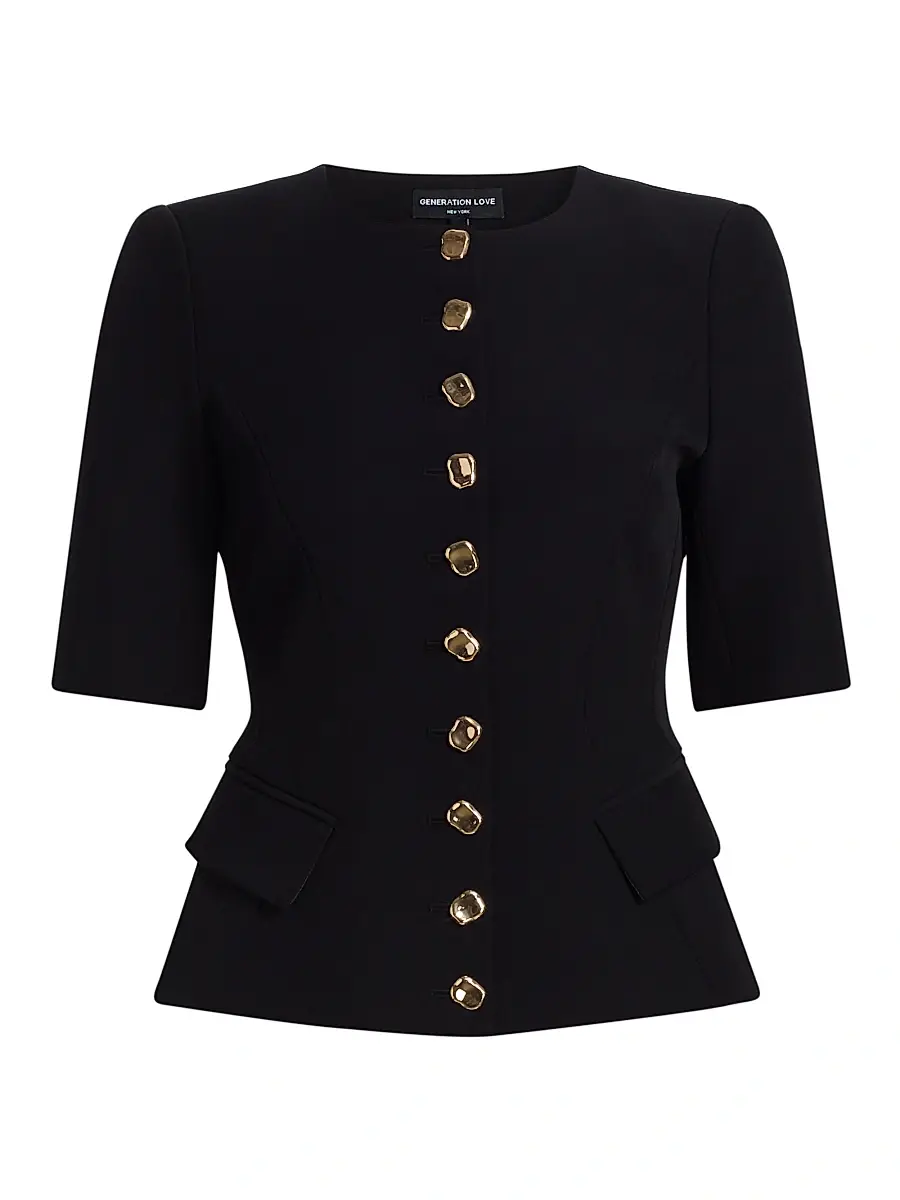 Generation Love Women's Adriana Crêpe Jacket