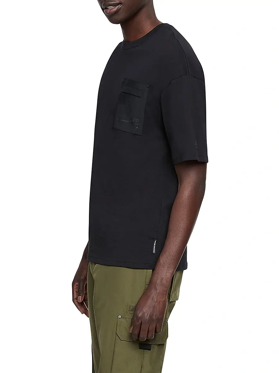 Moose Knuckles Men's Dalon Cotton T-Shirt | Thumbnail 3
