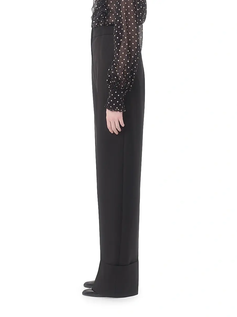 Valentino Women's Virgin Wool Pants | Thumbnail 3 Valentino Women's Virgin Wool Pants | Thumbnail 3
