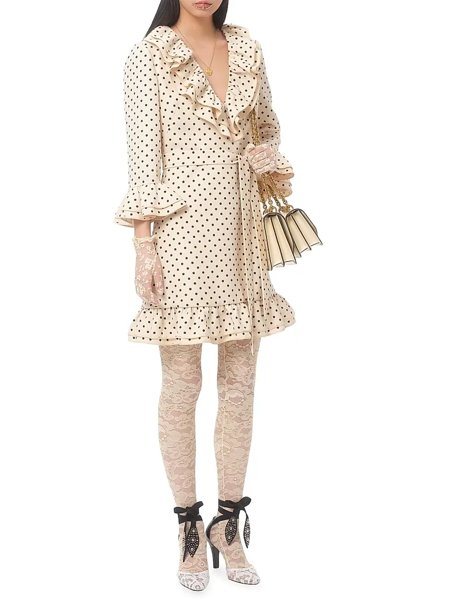 Valentino Women's Crepe Couture Short Dress | Thumbnail 7 Valentino Women's Crepe Couture Short Dress | Thumbnail 7