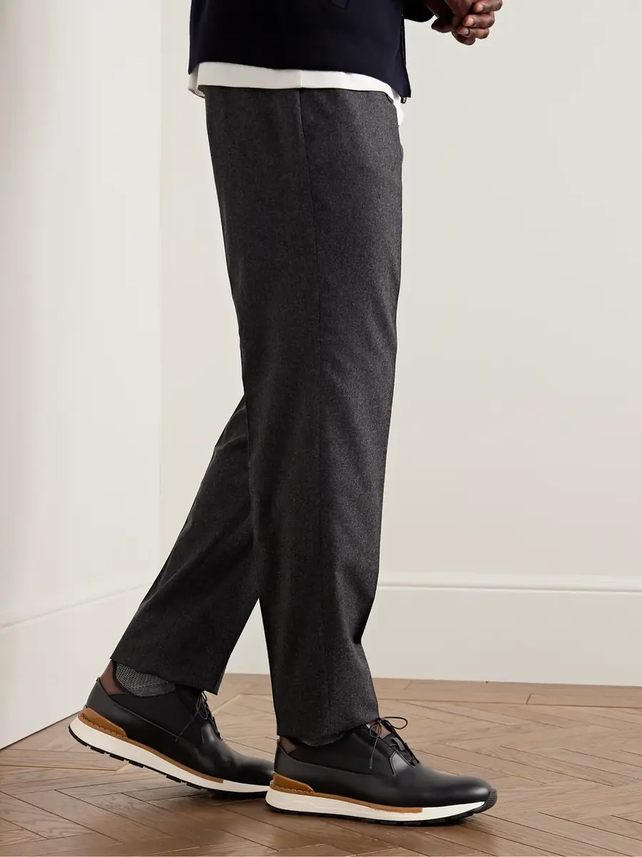 Berluti Fast Track Torino Leather and Shell Sneakers - Men | Thumbnail 2 Berluti Fast Track Torino Leather and Shell Sneakers - Men | Thumbnail 2