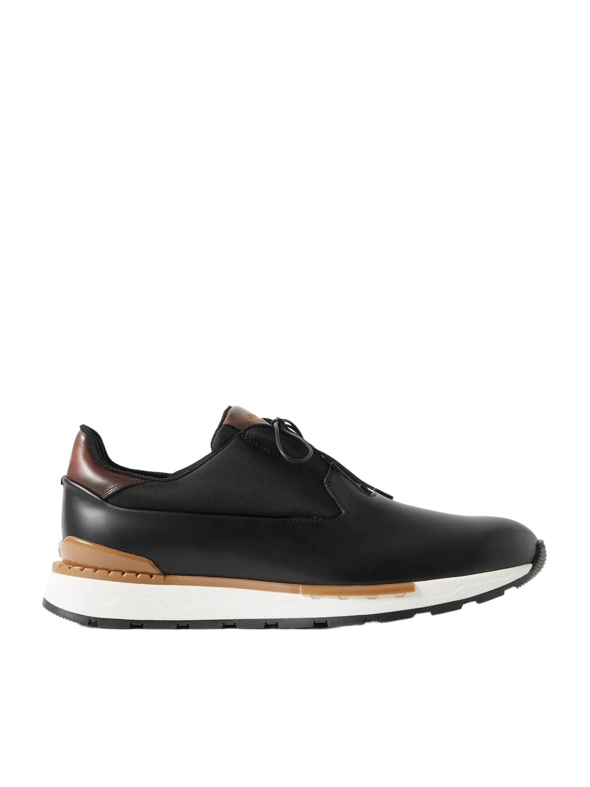 Berluti Fast Track Torino Leather and Shell Sneakers - Men
