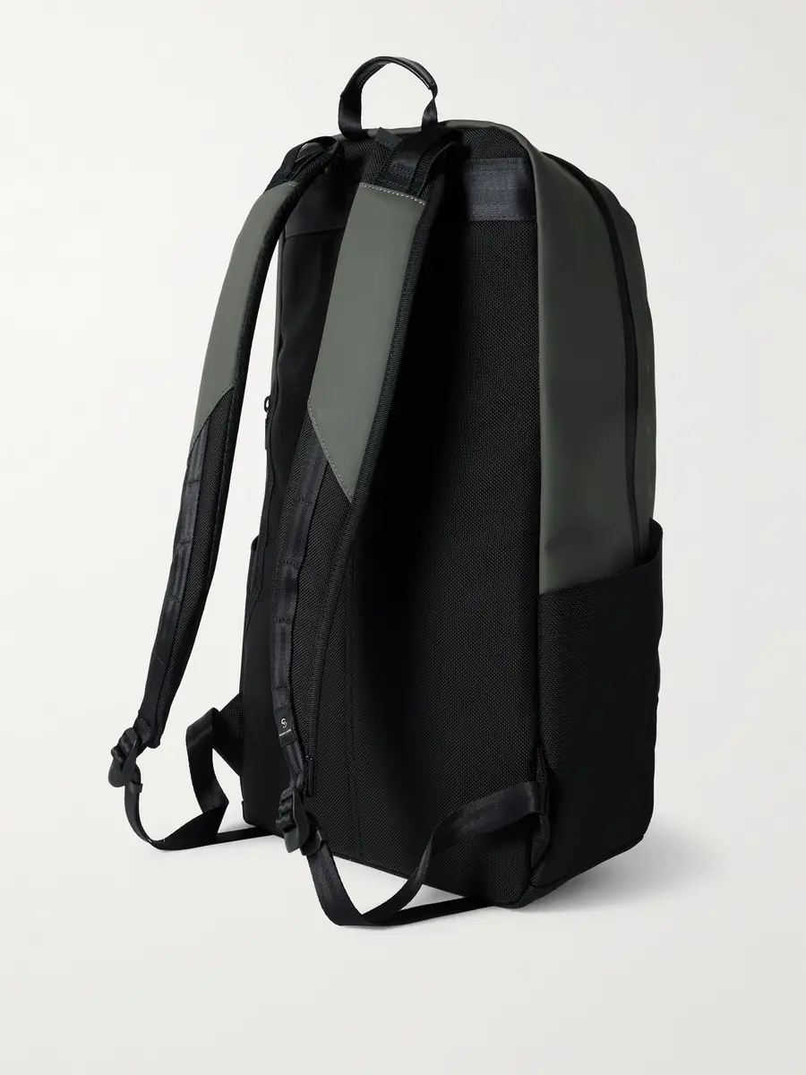 Master-Piece Slick Logo-Appliquéd Leather and CORDURA® Ballistic Nylon Backpack - Men | Thumbnail 3 Master-Piece Slick Logo-Appliquéd Leather and CORDURA® Ballistic Nylon Backpack - Men | Thumbnail 3