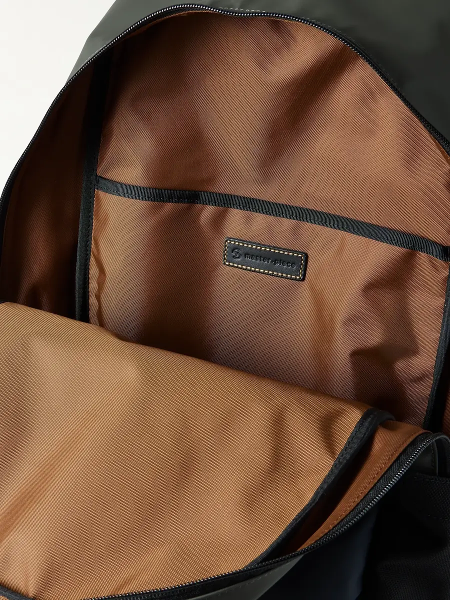 Master-Piece Slick Logo-Appliquéd Leather and CORDURA® Ballistic Nylon Backpack - Men | Thumbnail 5 Master-Piece Slick Logo-Appliquéd Leather and CORDURA® Ballistic Nylon Backpack - Men | Thumbnail 5