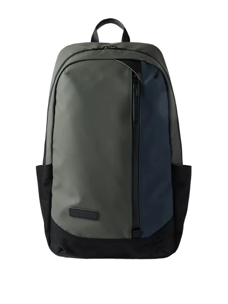 Master-Piece Slick Logo-Appliquéd Leather and CORDURA® Ballistic Nylon Backpack - Men | Image 1 Master-Piece Slick Logo-Appliquéd Leather and CORDURA® Ballistic Nylon Backpack - Men | Image 1