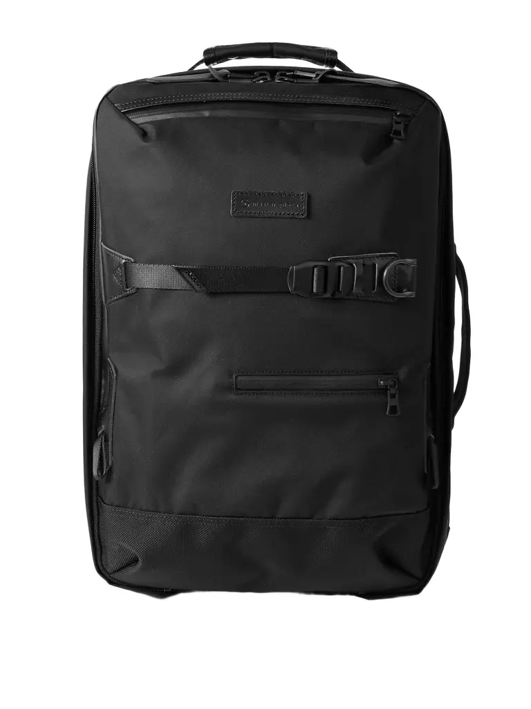 Master-Piece Potential 2-Way Leather and Webbing-Trimmed CORDURA® MasterTeX Backpack - Men | Image 1 Master-Piece Potential 2-Way Leather and Webbing-Trimmed CORDURA® MasterTeX Backpack - Men | Image 1