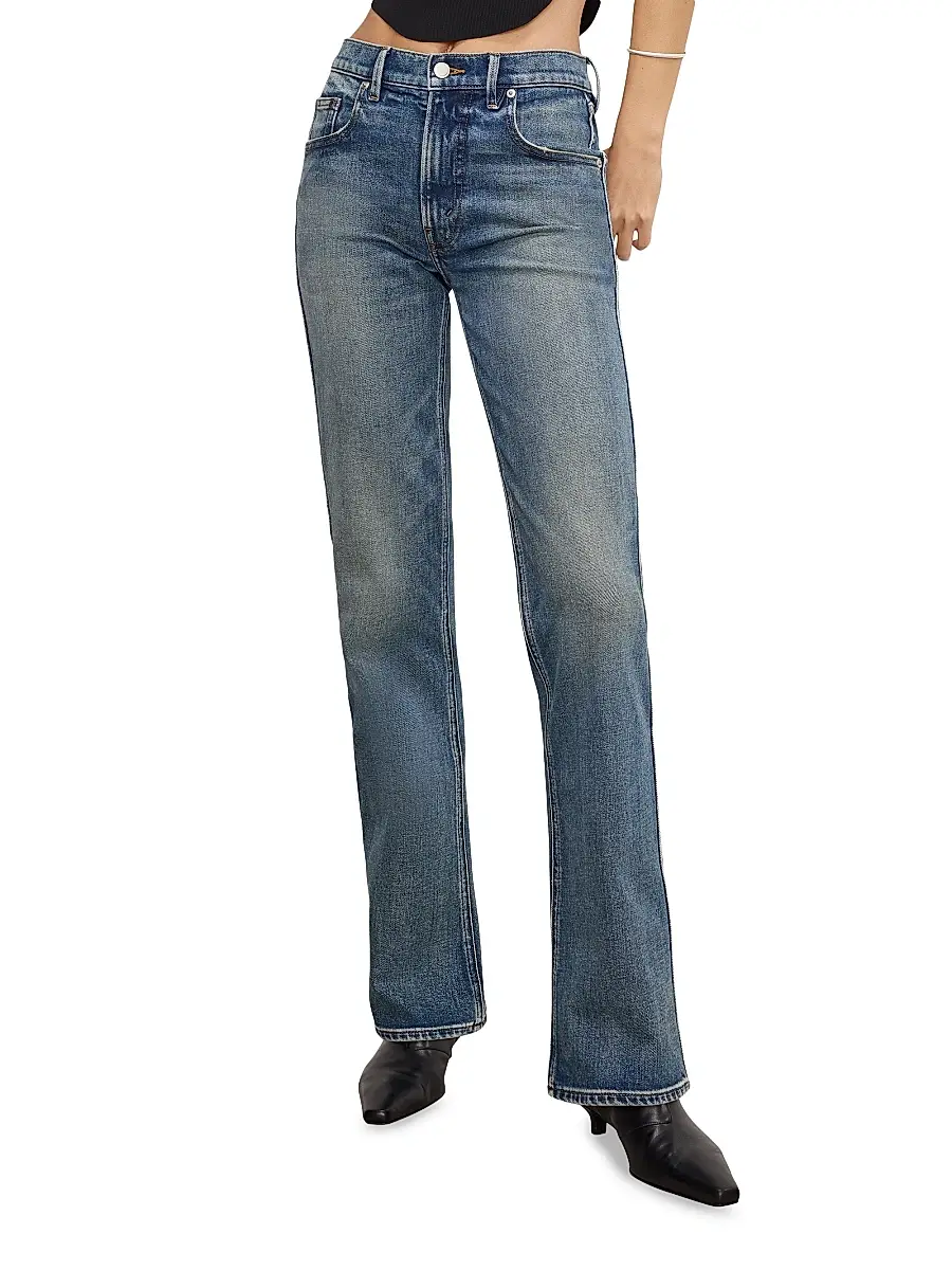 GOOD AMERICAN Women's Good Standard Bootcut Jeans | Thumbnail 3