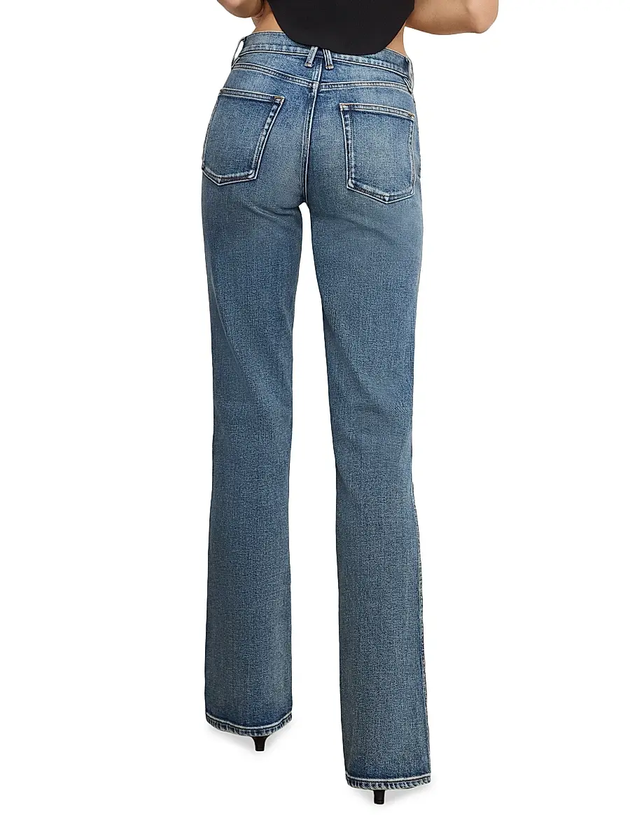 GOOD AMERICAN Women's Good Standard Bootcut Jeans | Thumbnail 5