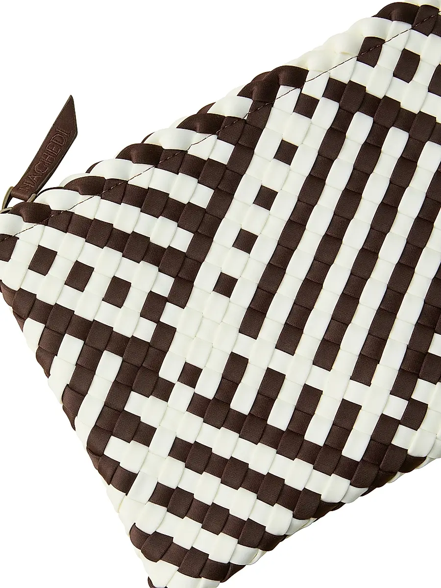 Naghedi Women's St. Barths Medium Striped Geo Tote Bag | Thumbnail 3 Naghedi Women's St. Barths Medium Striped Geo Tote Bag | Thumbnail 3
