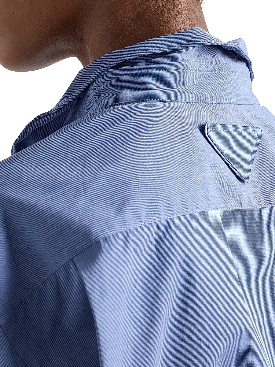 Prada Women's Fil-à-Fil Shirt | Thumbnail 6 Prada Women's Fil-à-Fil Shirt | Thumbnail 6